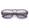 Kaya / Grey Transparent & Lilac Lens